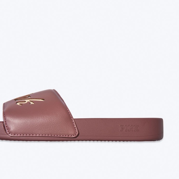 ❌SOLD❌🆕Victoria Secret PINK Chalk Rose Slide - Picture 5 of 7